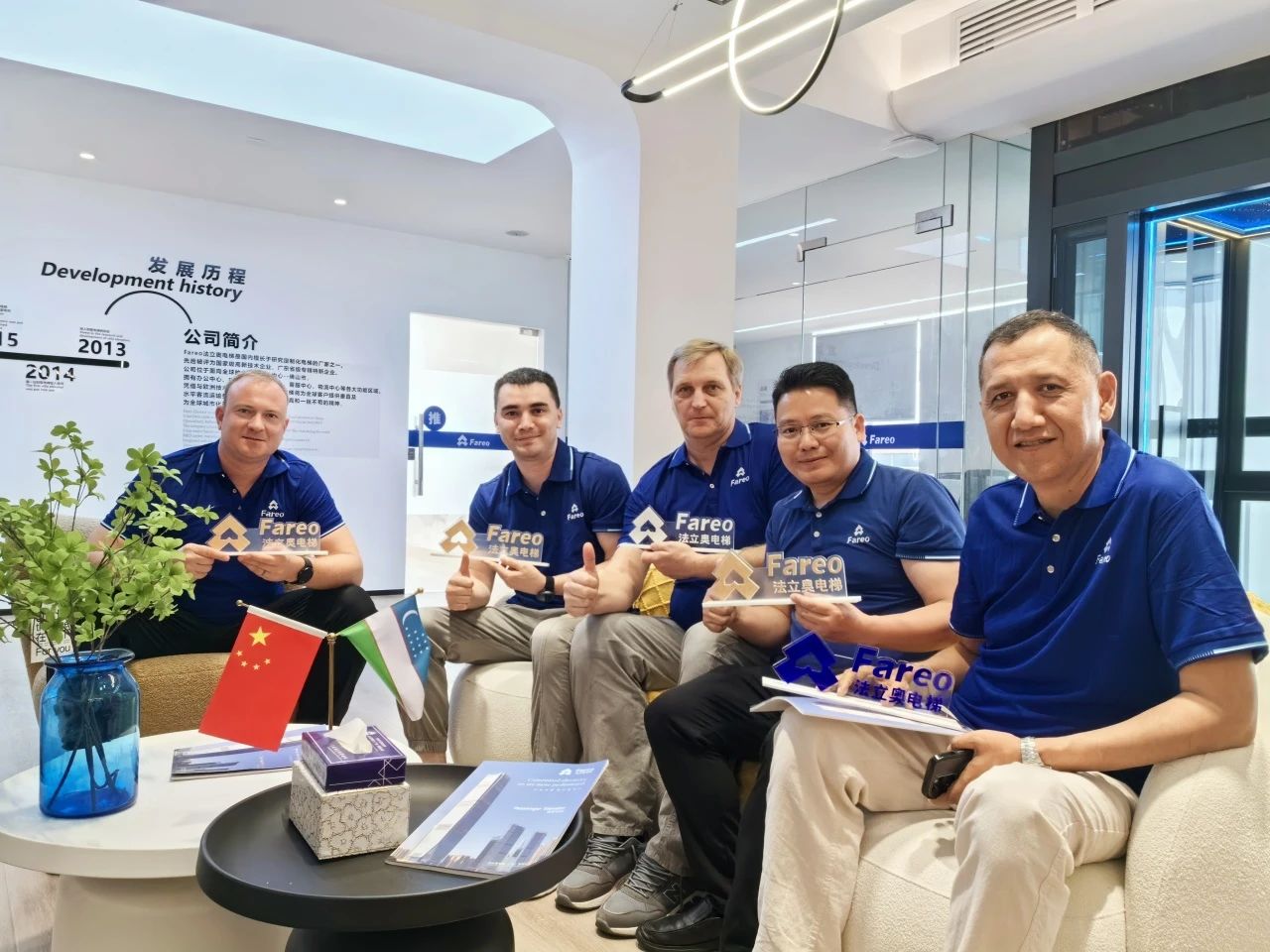 世界品質(zhì)中國制造，海外骨干團隊到法立奧電梯考察交流